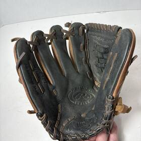 D115pt Rawlings Baseball Glove Premium Black Brown 11 1/2 Lht Left Hand Throw G1 D115pt Rawlings Baseball Glove Premium Black Brown 11 1/2 Lht Left Hand Throw G1