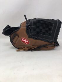 D125bdb Rawlings Slowpitch Leather Baseball Glove Left Handed 12 1/2 Inch D125bdb Rawlings Slowpitch Leather Baseball Glove Left Handed 12 1/2 Inch