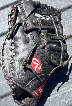 Rawlings D125bfr Left Hand Thrower First Base Baseball/softball Glove 12.5 Inch All Leather