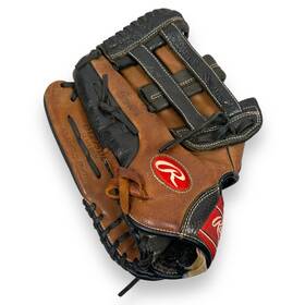 D1275db Rawlings Baseball Glove Left Handed Thrower Brown Black 12.75 Inch Premium