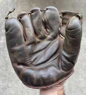 Dw15 Rawlings Vintage 1950s Official Softball Glove Left Hand Baseball Dw15 Rawlings Vintage 1950s Official Softball Glove Left Hand Baseball