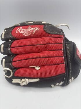 Ebbh5 Rawlings Youth Players Series Beginners Baseball Glove 8.5 Inch Rht Red Black Ebbh5 Rawlings Youth Players Series Beginners Baseball Glove 8.5 Inch Rht Red Black
