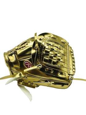 Pro701bf Rawlings Ehbs129 Mini Metallic Gold Glove Heart Of The Hide Fastback Basket-web
