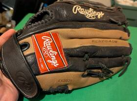 Ekbb29 Rawlings Renegade Baseball Softball Basket Web Glove - Right Handed 12.5 Inch