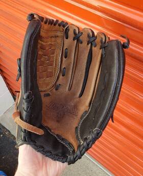 Eobl29 Rawlings Renegade R125 12.5 Inch Baseball Glove Mitt Rht 2tone Brown Black Leather