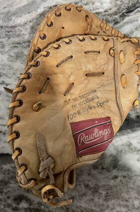 Fj-30 Rawlings Fj30 Rht 12 Inch First Base Baseball Glove Vintage Rusty Staub