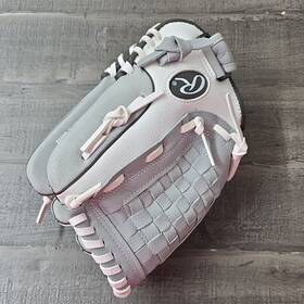 Fp12sws Rawlings Gray White Leather 12 Inch Softball Glove Zero Shock Right-hand Fp12sws Rawlings Gray White Leather 12 Inch Softball Glove Zero Shock Right-hand