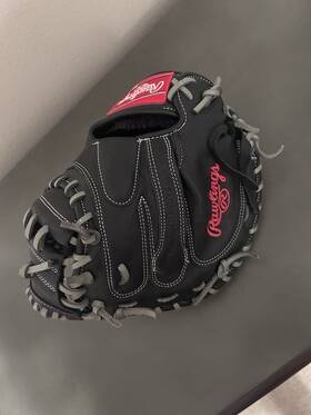 Rawlings Gcm25bg Gamer Series 32 1/2 Inch Leather Catchers Mit Padded Palm