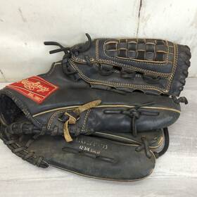 Gg27fpb Rawlings 12-3/4 Inch Glove Mitt Softball Rht Black Leather Right Hand Throw Gg27fpb Rawlings 12-3/4 Inch Glove Mitt Softball Rht Black Leather Right Hand Throw