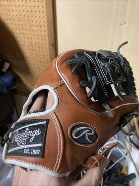 Gge1151brb Rawlings 11.5 Inch Gg Elite Series Glove Professional Baseball Rht