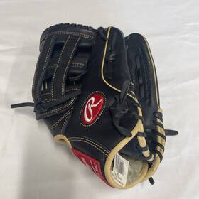 Gge1275hb Rawlings Baseball Glove Black Leather With Lace 12 3/4 Inch Gge1275hb Rawlings Baseball Glove Black Leather With Lace 12 3/4 Inch