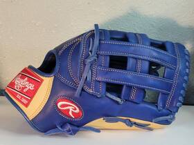 Gge1275hrc Rawlings 12.75 Gg Elite Glove Leather Right Hand Throw Mitt Blue Gge1275hrc Rawlings 12.75 Gg Elite Glove Leather Right Hand Throw Mitt Blue