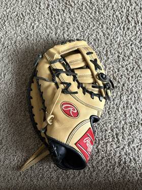 Gge130spgeb Rawlings Lefty First Basemen S Leather Baseball Glove Gge130spgeb Rawlings Lefty First Basemen S Leather Baseball Glove