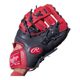Ggefb13ns Rawlings 13 Inch Gg Elite Series Rht First Base Mitt Black Red Glove Pro Ggefb13ns Rawlings 13 Inch Gg Elite Series Rht First Base Mitt Black Red Glove Pro
