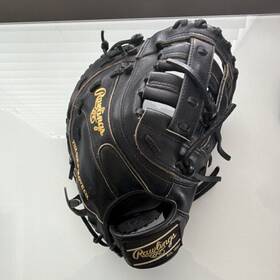 Rawlings Ggel1275 Gold Glove Co. 12.75 Inch Black Leather Outfield Lht