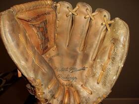 Gj66 Rawlings Vintage Roberto Clemente Rh Youth Baseball Glove Nice Condition