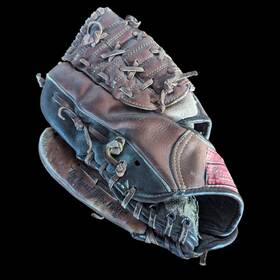 Gj97 Rawlings Vtg Baseball Glove Lht Cesar Credeno Left Hand Throw 9 Inch Size