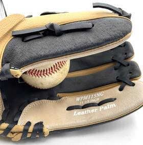 Rawlings Gl1616-11625 Playmaker Series Glove Wpm115ncrht Real Leather Palm 11 1/2 Inch Rht