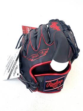 Gr4htca15w Rawlings Hyper Tech Color Sync Pitcher Glove 11.75 Inch Rht Navy