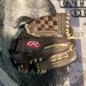 Rawlings H115hbrnc Highlight 11.5 Inch Leather Baseball Glove Left