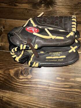 H150brnc Rawlings Highlight Series Sure-catch Zero Shock 11.5 Inch Leather Glove Rht