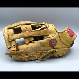 Hj29 Rawlings Leather Baseball Softball Glove Larry Bowa Lht Left Hand Throw