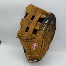 Hl302 Rawlings Highlight Series 12.75 Inch 2-toned Baseball Glove Rht Deer Tanned Hl302 Rawlings Highlight Series 12.75 Inch 2-toned Baseball Glove Rht Deer Tanned