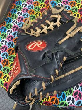 Hp204-4bc Rawlings Vtg.rawlingsheritagepro Deer Lined Palm 11.5gold Glove Co.with T-web