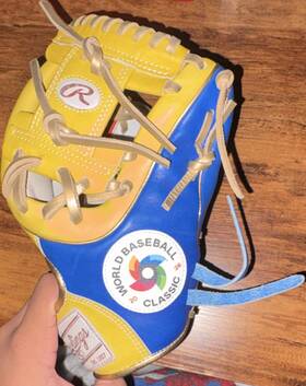 Lin01 Rawlings Heart Of The Hide Wbc 2023 11.5 Inch Multicolor Leather Baseball Glove