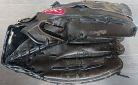 Mbg51 Rawlings Bernie Williams 13 Inch Leather Baseball Glove Rht Ny Yankees Nice Mbg51 Rawlings Bernie Williams 13 Inch Leather Baseball Glove Rht Ny Yankees Nice