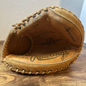 Rawlings Mcm15 Rh Baseball Catchers Mitt Lite Toe Beautiful Condition Glove