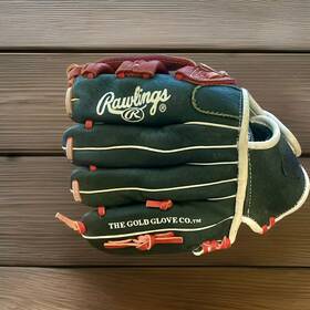 Mpl100bh Rawlings Sure Catch 11 Inch Bryce Harper Model Glove Red/black Rht Youth Zero Shock