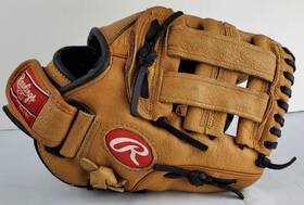 Mpl105na Rawlings 10 1/2 Inch Leather Baseball Glove Mitt Rht - Euc Mpl105na Rawlings 10 1/2 Inch Leather Baseball Glove Mitt Rht - Euc