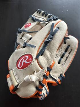 Mpl110jp Rawlings Baseball / Softball Glove Right Hand Throw Beige Orange 11 Inch