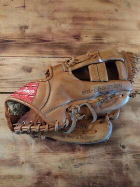 Nbg200 Rawlings Edge U Cated Heel Baseball Glove Mitt Dave Winfield Rht 11 Inch Euc