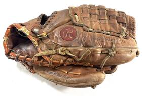 Or222 Rawlings Leather Baseball Glove Rh Thrower Inch Rick Burleson