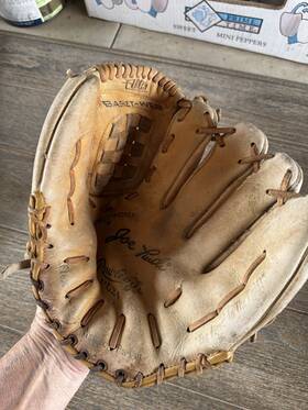 Pg24 Rawlings Vintage Joe Rudi Baseball Glove Mitt Basket-web Right Hand Thrower