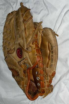 Or220 Rawlings Pg30 Vintage Reggie Jackson Model Baseball Glove Right Hand Throw 10 Inch