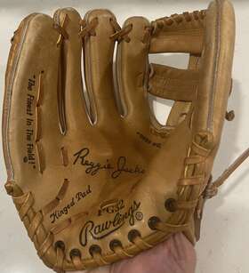 Pg32 Rawlings Reggie Jackson 11 Inch Baseball Softball Glove Left Hand Throw Lht
