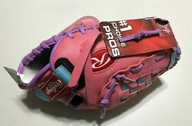 Pl100p Rawlings 10inch Baseball Glove Pink Age 5-7 Basket Web Rh Thrower New Tag Pl100p Rawlings 10inch Baseball Glove Pink Age 5-7 Basket Web Rh Thrower New Tag