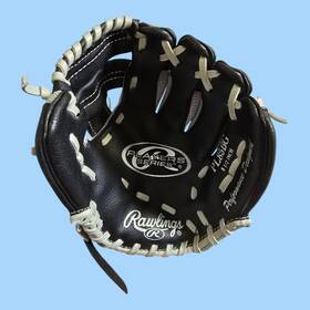 Pl85bg Rawlings Player Series Baseball Glove 8 1/2 Inch Black And Gray Rht Youth Sized
