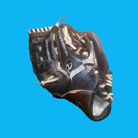 Pl9brc Rawlings Players Series 9 Inch Basket-web Youth Baseball Glove Black Brown