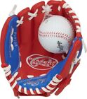 Rawlings Players Series 9inch Youth Baseball Glove Left Hand Throw Red Blue Rawlings Players Series 9inch Youth Baseball Glove Left Hand Throw Red Blue