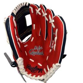 Plstl19 Rawlings St. Louis Cardinals Youth 10.5 Inch Baseball Glove Right Hand Throw