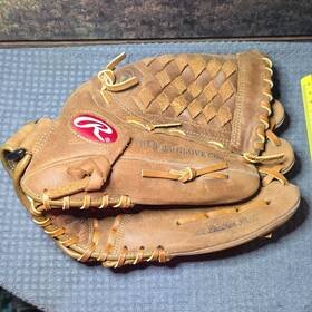 Pp120m Rawlings Player Preferred Brown Leather 12 Inch Glove Slanted Basket-web Flex Loop