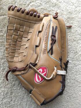 Ppr135t Rawlings Premium Pro Series 13.5 Inch Baseball Softball Glove Good Shape