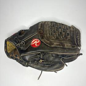 Pro16bs Rawlings Vintage Black Red Gold Glove Deer Tanned Cowhide Fastback Rht