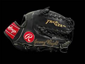Pro202-so Rawlings Rare 2001 Trap-eze Gold Glove Mlb Pitcher Embroidered Trapeze