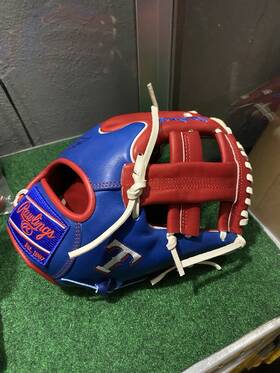 Pro204-1tex Rawlings Heart Of The Hide Texas Rangers Mlb 11.5 Inch Infield Baseball Glove Rht