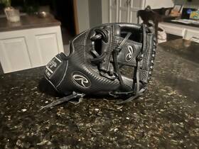 Pro204-2bcf Rawlings Heart Of The Hide 11.75 Inch Black Leather Baseball Glove
